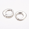 Tibetan Style Irregular Ring Bead Frames LS-X-LF10246Y-NF-2