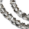 Electroplate Glass Beads X-EGLA-L018-B-AB03-4