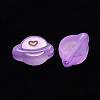 Transparent Acrylic Beads MACR-S374-02B-03-2