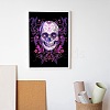 DIY Halloween Skull Theme Diamond Painting Kit DIY-H159-01G-1