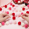 Wool Felt Ball Garland Colorful Pom Pom AJEW-WH0258-717A-3