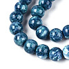 Baking Paint Glass Beads Strands DGLA-N016-10mm-10-3