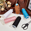 Wool & Acrylic Fibers Embroidery Floss DIY-WH0558-29D-4