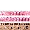 Anti-Tarnish Electroplate Glass Beads Strands GLAA-T025-6mm-11E-2