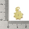 Brass Micro Pave Cubic Zirconia Charms KK-M283-23D-01-3