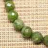 Natural Gemstone Green Quartz Round Bead Strands G-L143-10mm-01-2