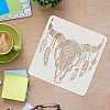 Plastic Reusable Drawing Painting Stencils Templates DIY-WH0172-487-3