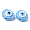 Handmade Evil Eye Lampwork Beads LAMP-G168-02J-2