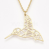 201 Stainless Steel Pendant Necklaces NJEW-T009-JN051-2-45-1