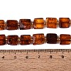 Natural Bloody Amber Beads Strands G-N371-15A-01-5