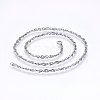 Non-Tarnish 304 Stainless Steel Rope Chain Necklaces NJEW-F227-08P-07-1