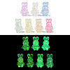 Luminous Transparent Acrylic Beads LACR-U001-04-1