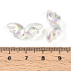 Transparent UV Plating Acrylic Beads PACR-D288-15A-3
