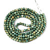Baking Paint Glass Beads Strands DGLA-N016-4mm-07-2