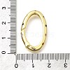 Brass Micro Pave Cubic Zirconia Spring Gate Rings KK-Z093-04G-3