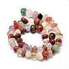 Mixed Natural Gemstone Nuggets Bead Strands X-G-J337-14-2