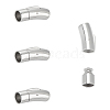 4Pcs 316 Surgical Stainless Steel Bayonet Clasps STAS-UN0059-06-1