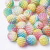 Imitation Pearl Acrylic Beads OACR-T004-10mm-17-1