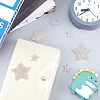 Star Shape Glass Rhinestone Car Stickers RB-FH0001-001-6