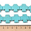 Synthetic Turquoise Beads Strands TURQ-G118-20x20mm-11-3