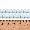 Baking Painted Pearlized Glass Pearl Bead Strands HY-N002-6mm-B01-5