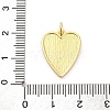 Brass Enamel Pendants KK-Z077-01G-05-3