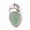 Natural Green Aventurine Pendants G-I220-G02-2