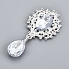 Alloy Flat Back Cabochons RB-S063-10S-2