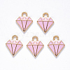 Alloy Enamel Charms ENAM-N054-027C-1