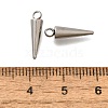 201 Stainless Steel Pendants X-STAS-F311-05P-06-3