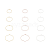 Craftdady Brass Wine Glass Charm Rings KK-CD0001-05-25