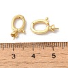 Brass Pendant Bails KK-H483-14G-3