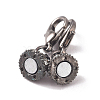 Alloy Rhinestone Magnetic Clasps ALRI-TAC0001-01B-2