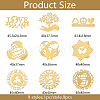 Nickel Decoration Stickers DIY-WH0450-099-2