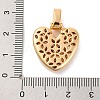 Brass Micro Pave Cubic Zirconia Pendants KK-C076-29V-G01-3