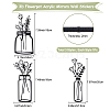 CREATCABIN 1Set 3D Flowerpot Acrylic Mirrors Wall Stickers DIY-CN0001-84-2