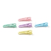 Spray Painted Iron Alligator Hair Clips for Girls PHAR-P007-01-1