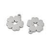 304 Stainless Steel Charms STAS-P433-01B-P-2