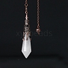 Natural Quartz Crystal Dowsing Pendulum Big Pendants PW-WGF0B2B-01-1