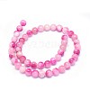 Natural Dyed Jade Beads Strands G-F601-A18-2