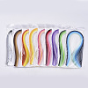 DIY Paper Quilling Strips Sets: Random Color Paper Quilling Strips DIY-S038-002-5