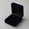 Flocking ABS Plastic Badge and Medal Keepsake Boxes CON-WH0200-02A-2