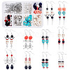 SUNNYCLUE DIY Halloween Theme Earring Making Kits DIY-SC0019-44-1