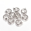 Tibetan Style Alloy Pendants TIBEP-3768-AS-LF-2