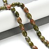 Natural Unakite Beads Strands G-I369-B13-01-2