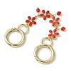 Zinc Alloy Spring Gate Rings Bag Extension Chains AJEW-BA00142-01-1