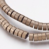 Electroplate Non-magnetic Synthetic Hematite Beads Strands G-I200-09C-1
