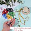 2 Bags Imitation Artificial Crystal Glass Beads GLAA-SZ0001-95A-05-3