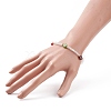 Glass & Lampwork Evil Eye Beaded Stretch Bracelet for Women BJEW-TA00136-01-3