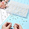1800Pcs Baking Paint Pearlized Glass Pearl Round Beads HY-YW0001-10-4